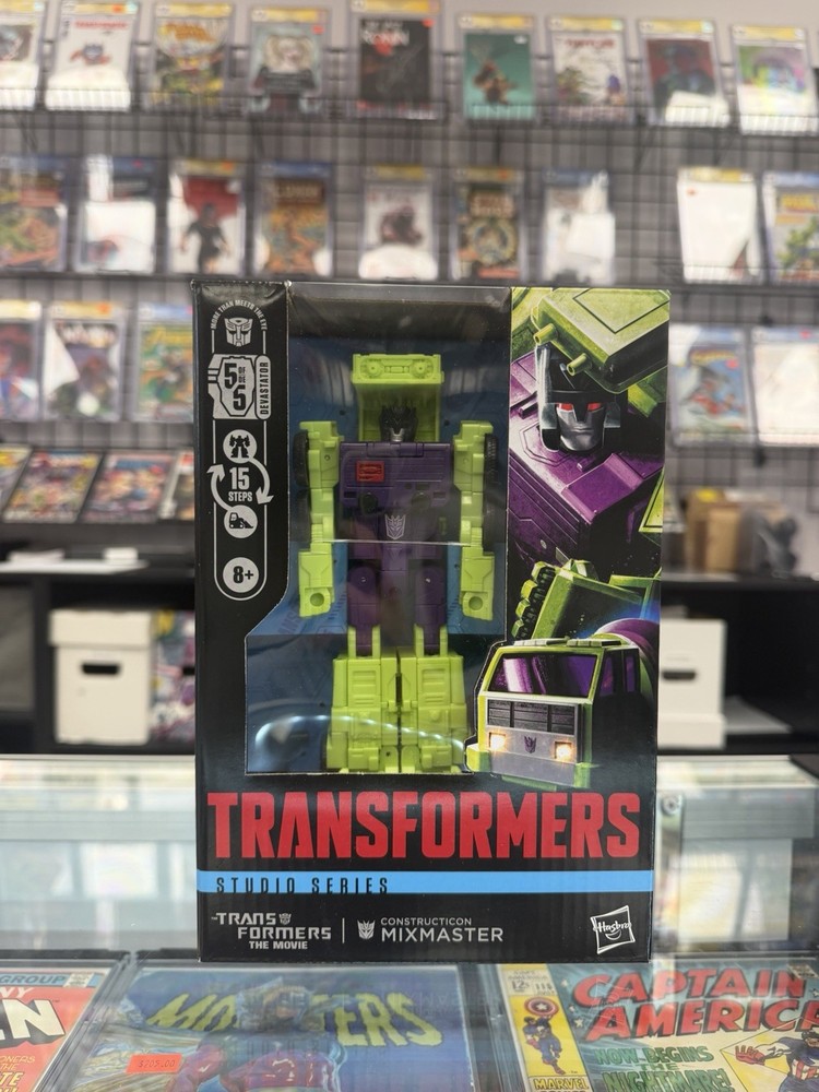 Transformer Studio Series 86 Movie Constructicon Mixmaster Figure NEW Sealed