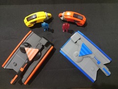 Retro Tron Grid Tank Large size for Tron action figures and lightcycles toys