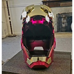 Autoking Iron Man Helmet MK5 1/1 Voice-controlled Mask Transform Cosplay Prop US