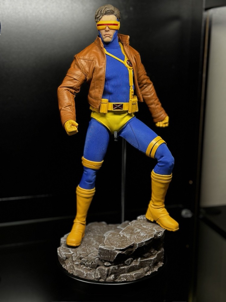 Hot Toys 1/6 CUSTOM Hand Painted Rock Base Stand ONLY