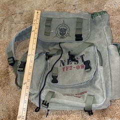 Transformers Universal Studio Military Style Nest Backpack Cosplay Read As is