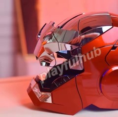 US AUTOKING Iron Man MK5 1:1 Helmet Wearable Voice-controlled Mask Cosplay Prop