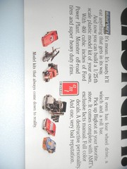 Vintage 1985 Ertl AMT Model Car Kit Magazine Ad Print Poster Toy Promo Display