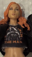 Fully customized wwe mattel elite “the man” Becky lynch Becky 2 belts figure