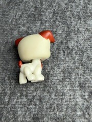 Hasbro Littlest Pet Shop 1743 Jack Russell Brown Dog Figure 2007 LPS Mini Toy