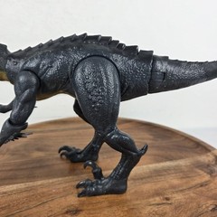 Mattel Jurassic World Slash N Battle Scorpios Rex Dinosaur Figure TESTED WORKING