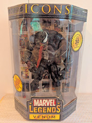 Marvel Legends ICONS Venom 12 in Action Figure NIB W/ Comic
