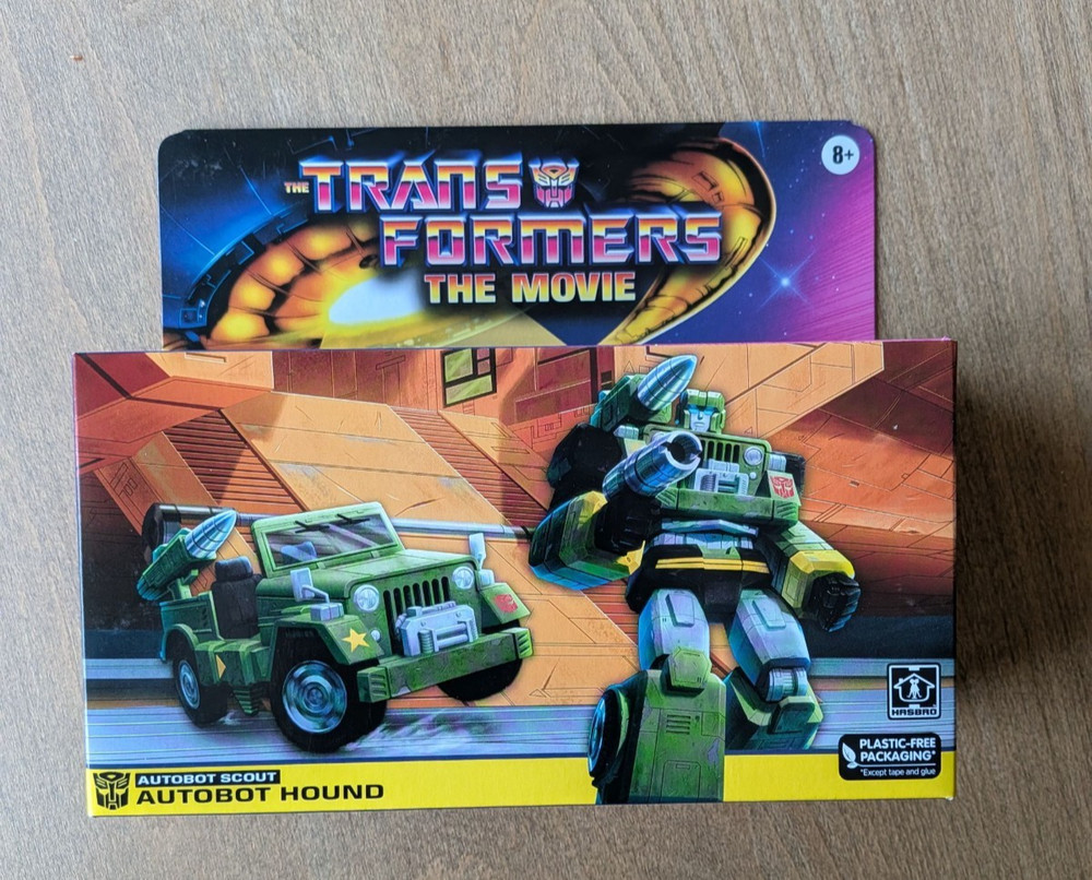 Transformers The Movie Retro G1 Autobot Hound Walmart Exclusive NIB Sealed