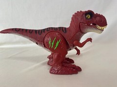 ZURU Robo Alive T-Rex Walking Robotic Dinosaur with Sounds Red LL
