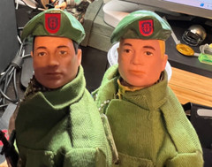 Gi Joe Green Beret Reproduction Flash – Set of 6 / Read Description.