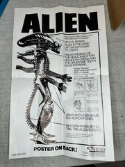 Alien Vtg Kenner 1979 Big Chap 18″ Figure w/Box & Poster ALL ORIGINAL No Repro