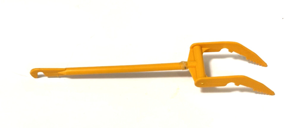GI Joe USS Flagg Yellow Arrestor Hook ORIGINAL 1985 Aircraft Carrier REPAIRED