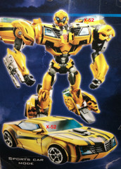 Transformers Prime Bumblebee First Edition figure sports car autobot DENT CARD