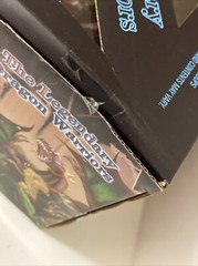 The Legendary Dragon Warriors Red Green Winged Toy 4” Figurine New In Box Age 3+