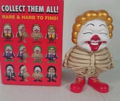 Ron English Popaganda X Secret Base Mc Supersized Bones Gold 4″ S2 Mindstyle