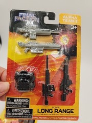 Final Faction Alpha Team 1 Mixed Lot Of 5 Packs of Weapons Accessories