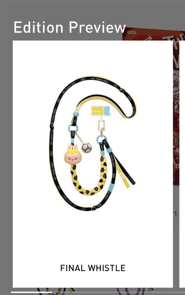 Authentic The Monsters FIFA WORLD CUP Series Lanyard – Final Whistle (US Seller)