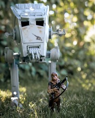 Hasbro Star Wars TVC AT-ST and Chewbacca (F8056)