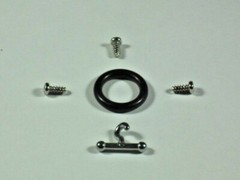 GI Joe 3.75 in 3 3/4in O-ring T-Hook Screws 5 piece replacement waistband O-ring