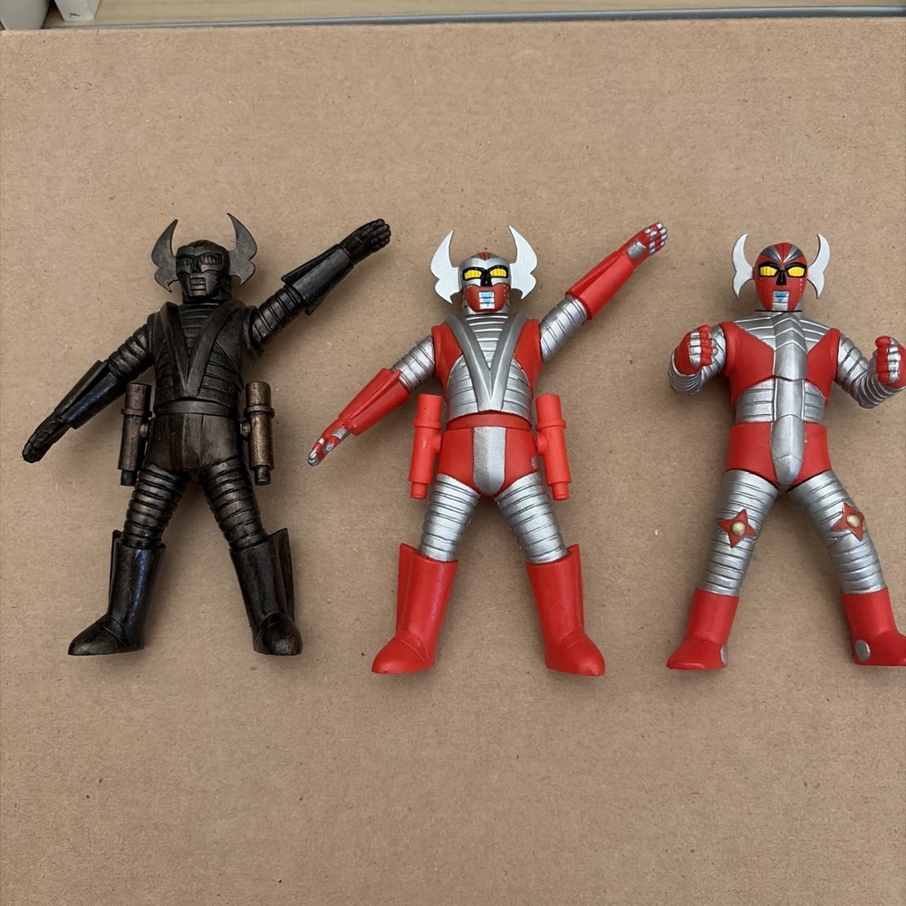 *Pick 1** 5” Konami Chojin Hero Densetsu Action Figure Denjin Zaborger PVC Vinyl