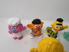 Sesame Street Workshop Figure Cake Topper Lot of 9