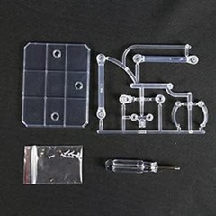Creative Transparent Action Figure Base Holders – Perfect Gift for Collectors