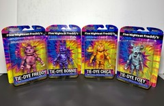 2022 Funko Five Nights At Freddy’s TYE DYE 4pk: FREDDY, BONNIE, CHICA, & FOXY