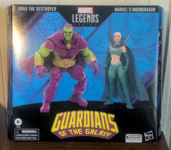 MARVEL LEGENDS: GUARDIANS OF THE GALAXY DRAX The Destroyer & MOONDRAGON 2 pk NEW