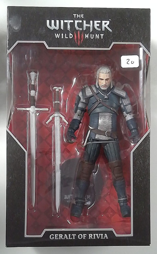VT030: McFarlane Toys The Witcher Geralt of Rivia Viper Armor Teal 7″ Figure