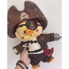 1983 Upset Duck Brave Is The King Duck Plush Doll Creative Collectible
