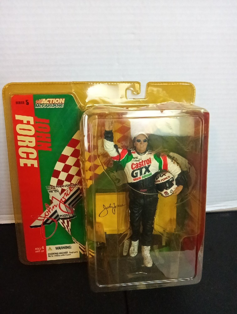 New Action McFarlane Toys John Force 2005 Action Figure 30th Anniversary