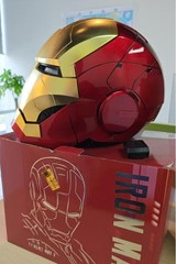 AUTOKING Iron Man MK5 1:1 Helmet Wearable Voice-control Mask Halloween Cosplay