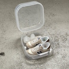 ATS-NB-TAN: 1/12 NB Sneakers & ankle adapters with box for 6″ figure – Tan