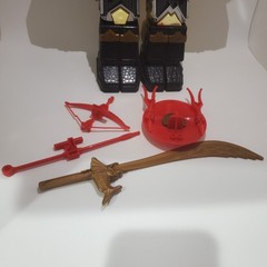 Vintage 1995 Bandai Power Rangers Deluxe Shogun Megazord 90% Complete
