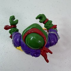 Vtg Teenage Mutant Ninja Turtles Heavy Metal Raph Figure 1991 TMNT Guitar