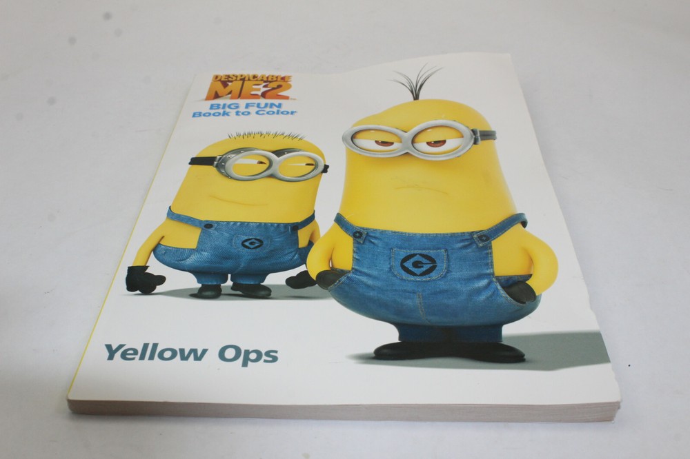 Despicable Me 2 Big Fun Book Coloring and Activity Children’s Book Yellow OPS