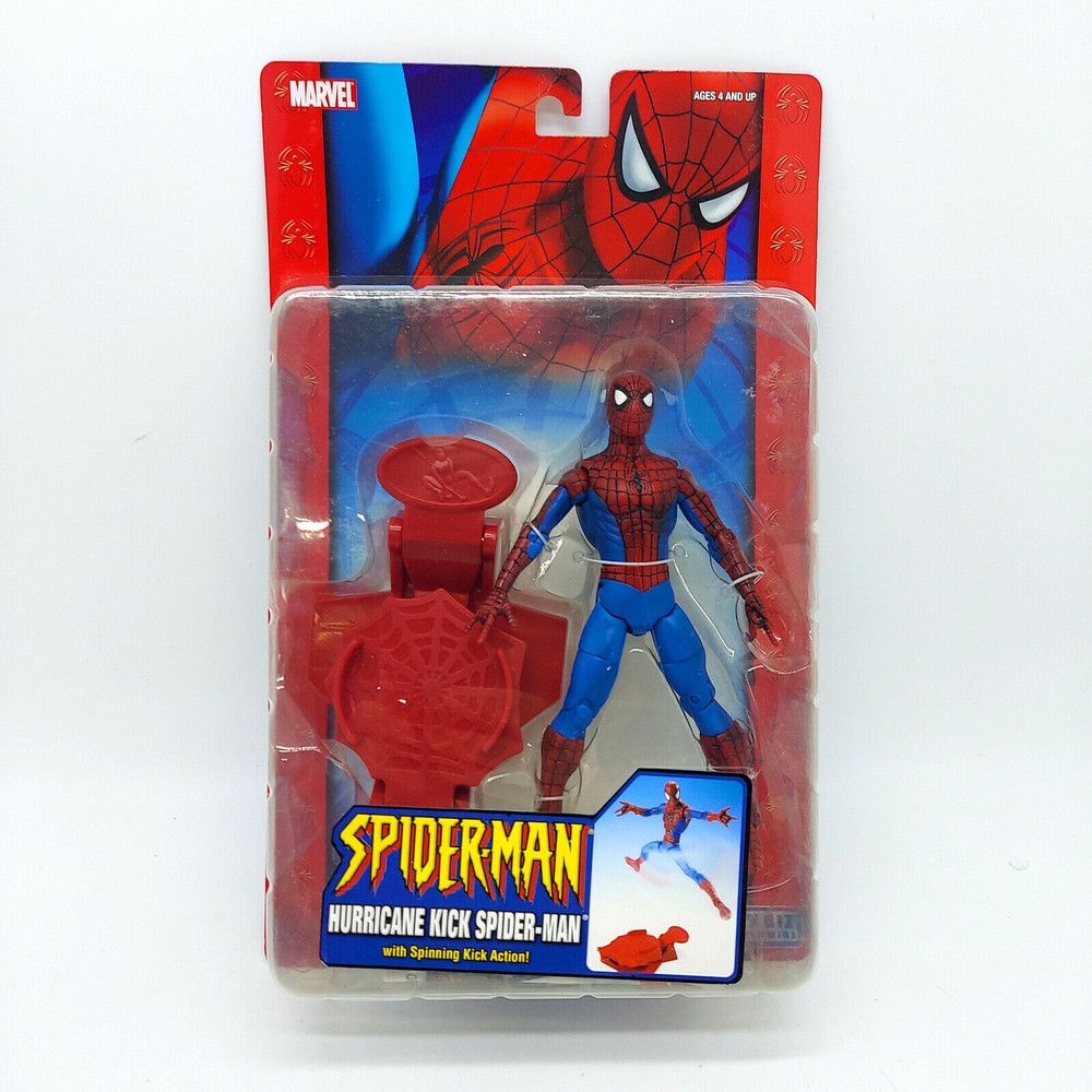 Marvel Spider-Man Toy Biz Figure Hurricane Kick Spiderman 2005