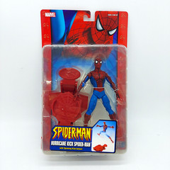 Marvel Spider-Man Toy Biz Figure Hurricane Kick Spiderman 2005