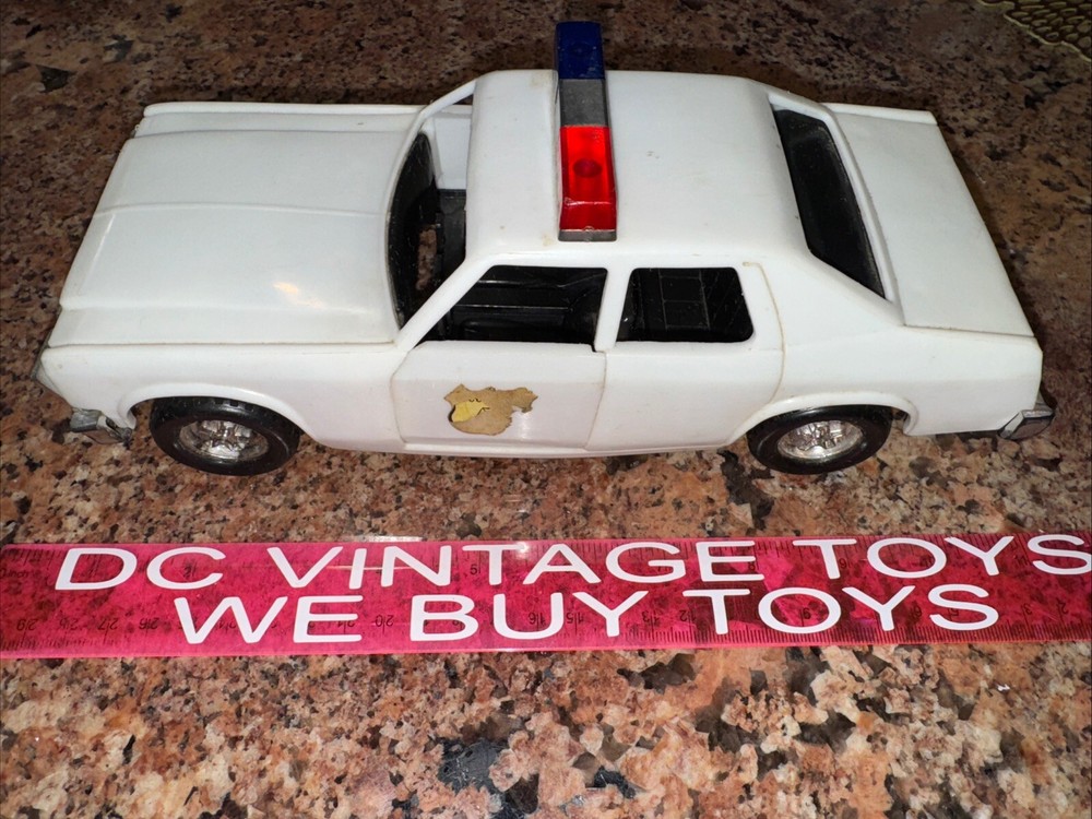 Dukes of hazzard Mego Ultra Rare Warner Brothers Roscoe Police Car —GRAIL— 🔥