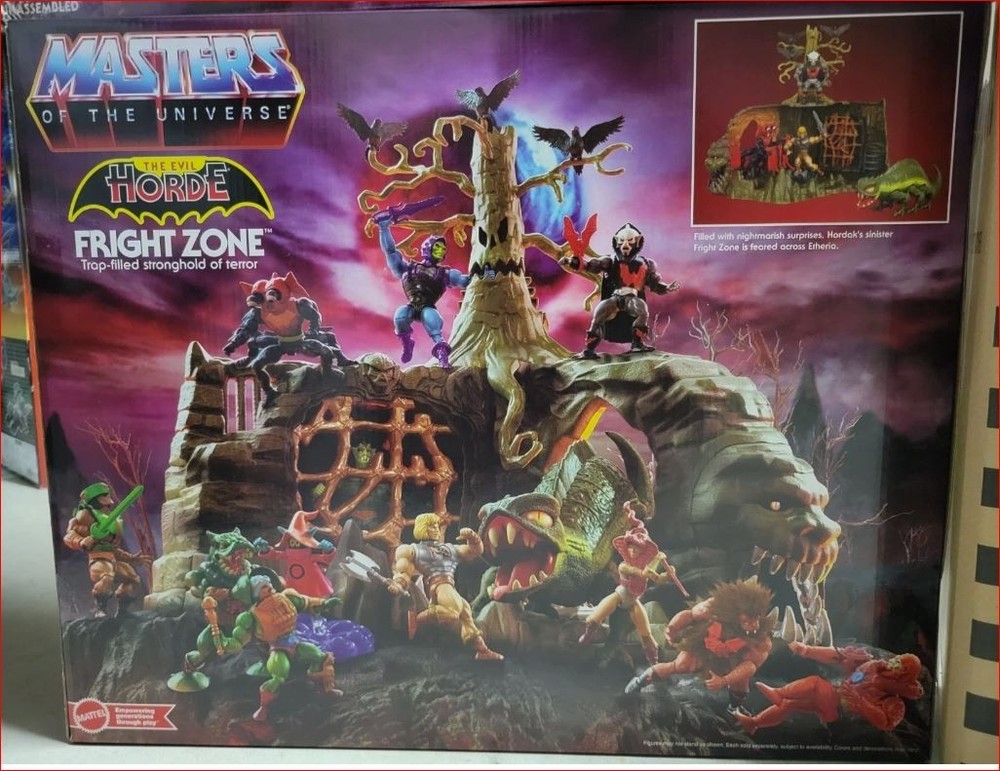 MOTU Origins Mattel Creations FRIGHT ZONE Playset Masters Universe He-Man MISB