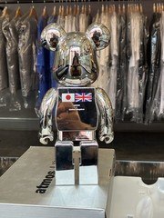 Medicom Toy Bearbrick atmos LYFT Bear Brick BE@RBRICK 400% And 100% Figure