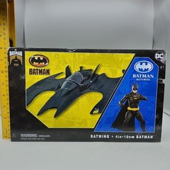 Spin Master DC Batman Returns 4″ Figure & Batwing 85 Years Keaton Limited Editio