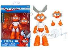 CUT MAN 4.5″ MOVEABLE FIGURE W/ACCESSORIES & ALTERNATES “MEGA MAN” JADA 34509