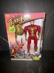 Turbo Man Deluxe 13 1/2 Inch Fully Posable – Jingle All The Way! Mint In Box