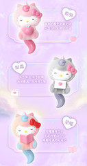 💡 Moetch Mini x Hello Kitty Fantasy Encounter Series – Set of 3 Mini Blind Bags