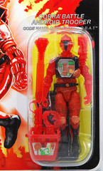 GIJCC GI Joe FSS 4 Cobra Inferno B.A.T. BAT New on Sealed Blister Card