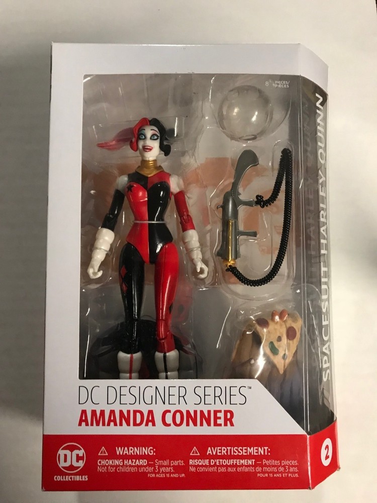 DC DIRECT DESIGNER SERIES AMANDA CONNER SPACESUIT HARLEY QUINN FIGURE (2017)