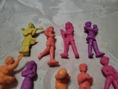 C.U.T.I.E.S. Figures LOT Of 9 Vintage 1986 Mattel CUTIES 1980’s Toys