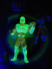 Glo Jo Glow in the Dark Promo Action Figure by DayGlo Rare!