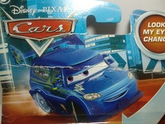 Disney / Pixar CARS Movie 155 Die Cast Car with Lenticular Eyes Series 2 DJ